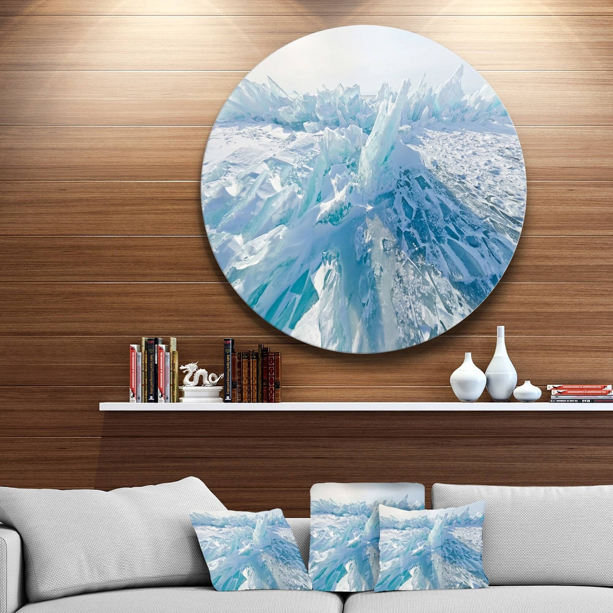 Round Metal Wall Art X547071
