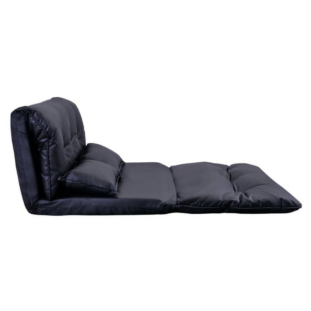 Adjustable Folding Futon Sofa with Two Pillows B9940