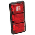 Triple Tail Light Vertical Red Black Base M229380