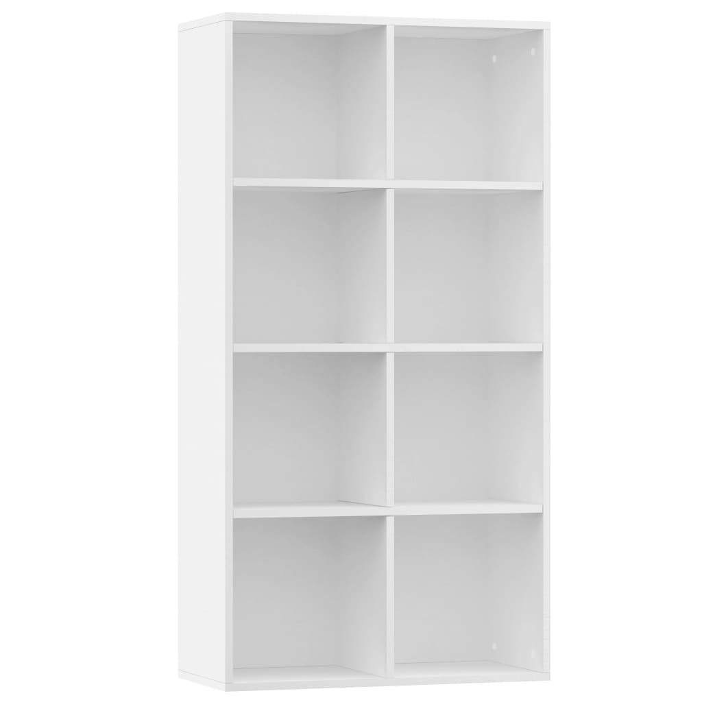 White and Sonoma Oak Book Cabinet Sideboard P898794