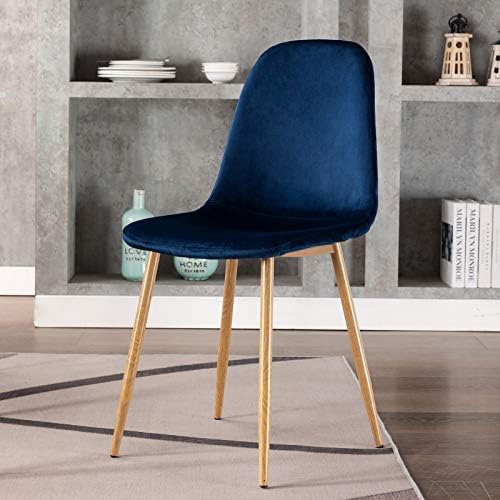 Mid Century Modern Dining Chairs with Metal Legs B966