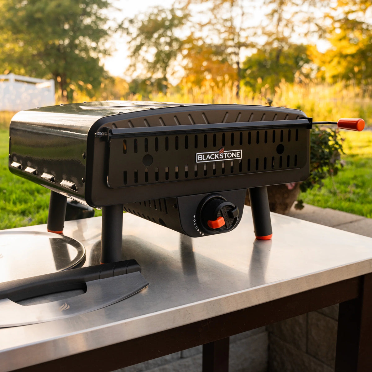 Outdoor Pizza Oven with Rotating Stone I9683