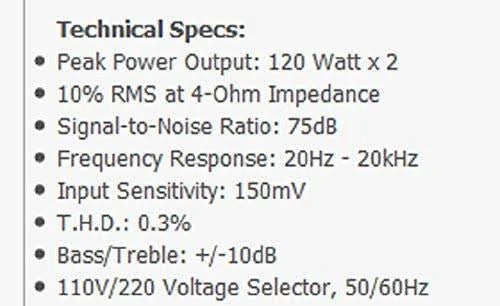 Bluetooth Mini Stereo Power Amplifier S852457