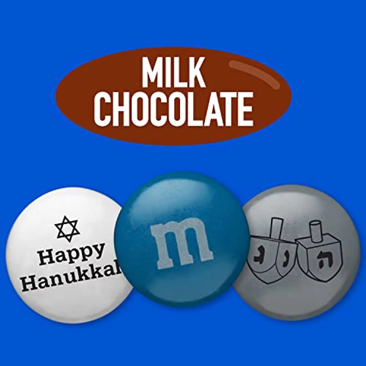 Milk Chocolate Hanukkah Candy 2 Lbs Party Size Bag G4268
