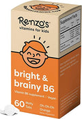 Vegan Vitamin B6 60 Melty Tabs Orange Flavor V818132