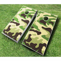 White Kelly Green Cornhole Set W939787