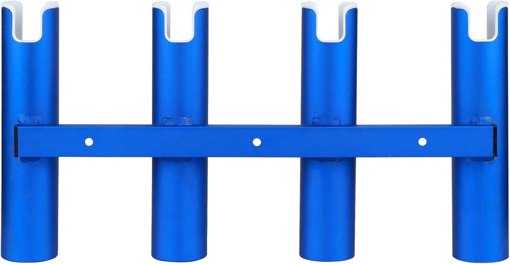Wall-Mounted Aluminium Fishing Rod Holder 4 Link Tube Pack of 2 C650