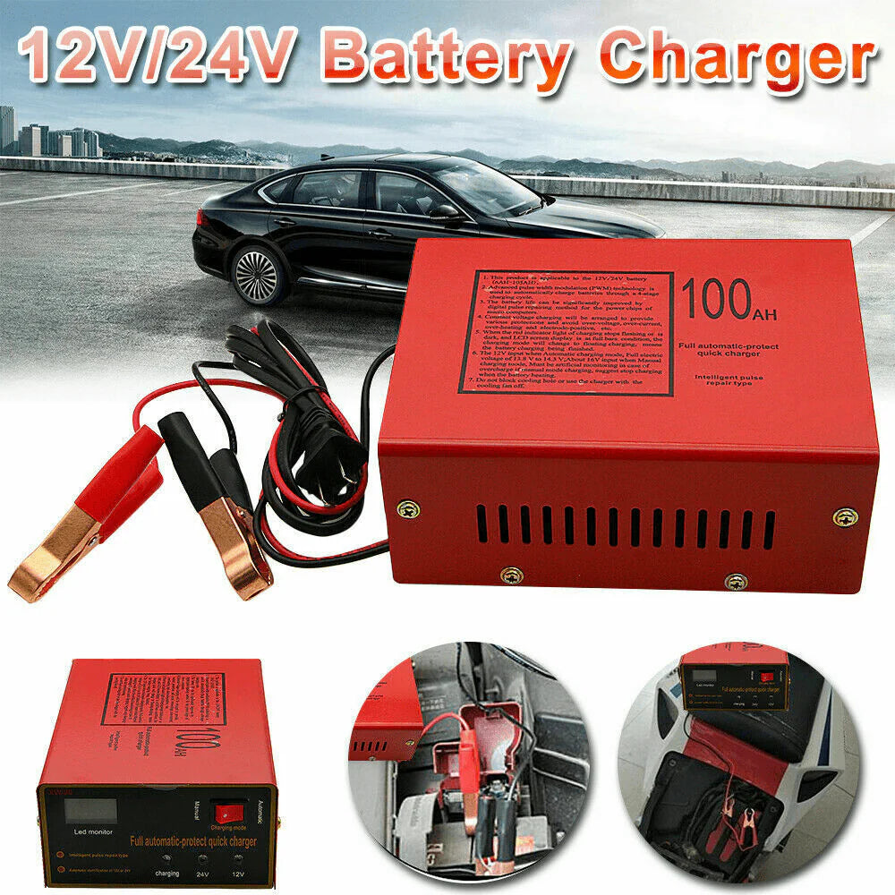 12V/24V 10A Battery Charger E278