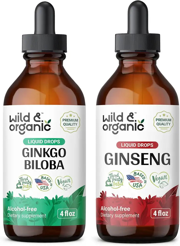 Ginkgo Biloba & Ginseng Tincture 4 fl oz Q43206