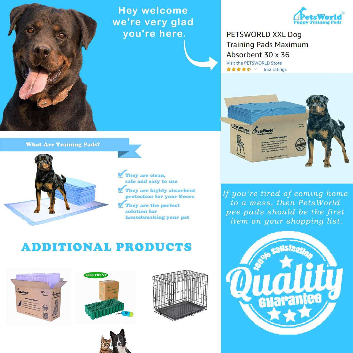 Extra Large Potty Pads for Dogs C4825
