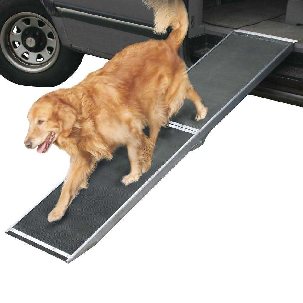 8 ft. Lightweight Portable Folding Aluminum Pet Ramp O9840