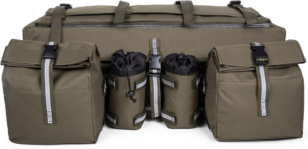 Green 600D Waterproof ATV Cargo Bag B907413
