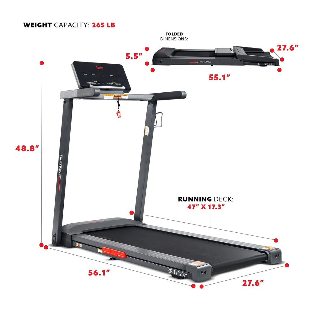 Slim Treadmill with Bluetooth P592