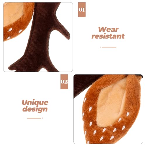 Christmas Hat for Cat Pet Deer Costume Antler Headband W896