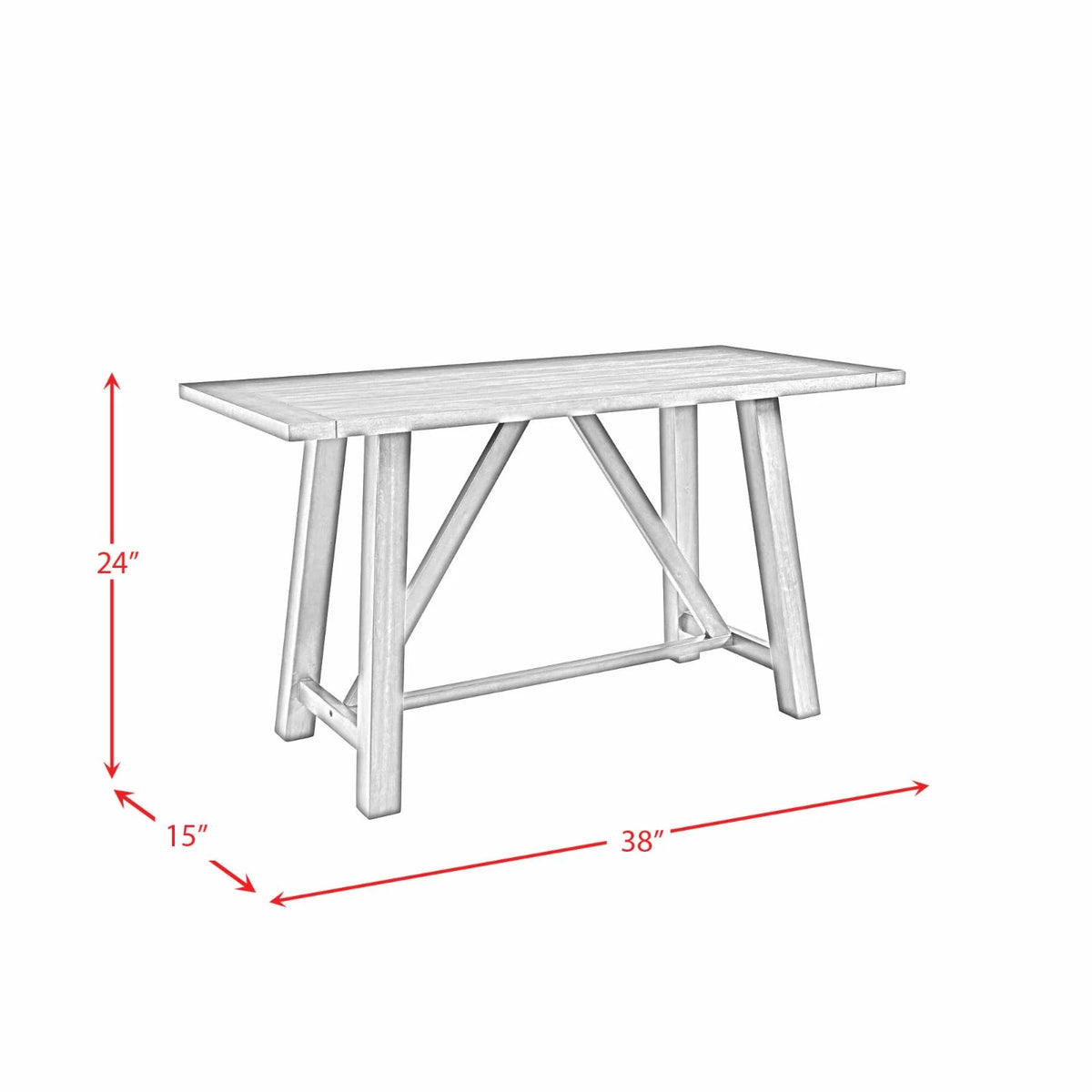 6PC Counter Height Cherry Dining Set with Table, 4 Side Chairs and Bench W89167