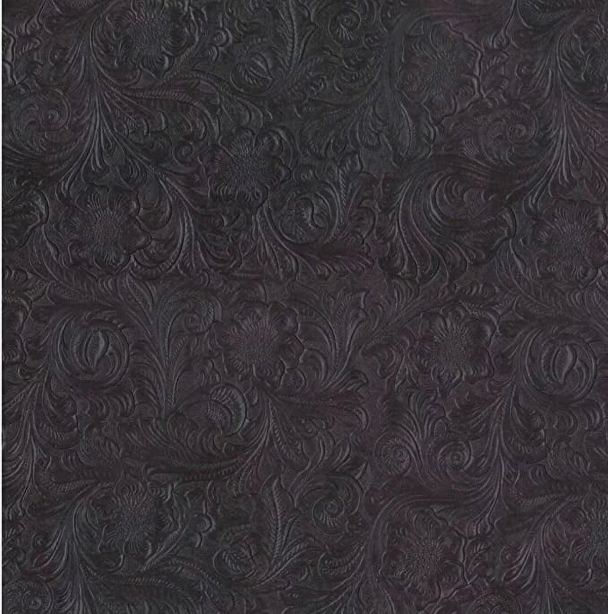 Burgundy Faux Leather Fabric X921