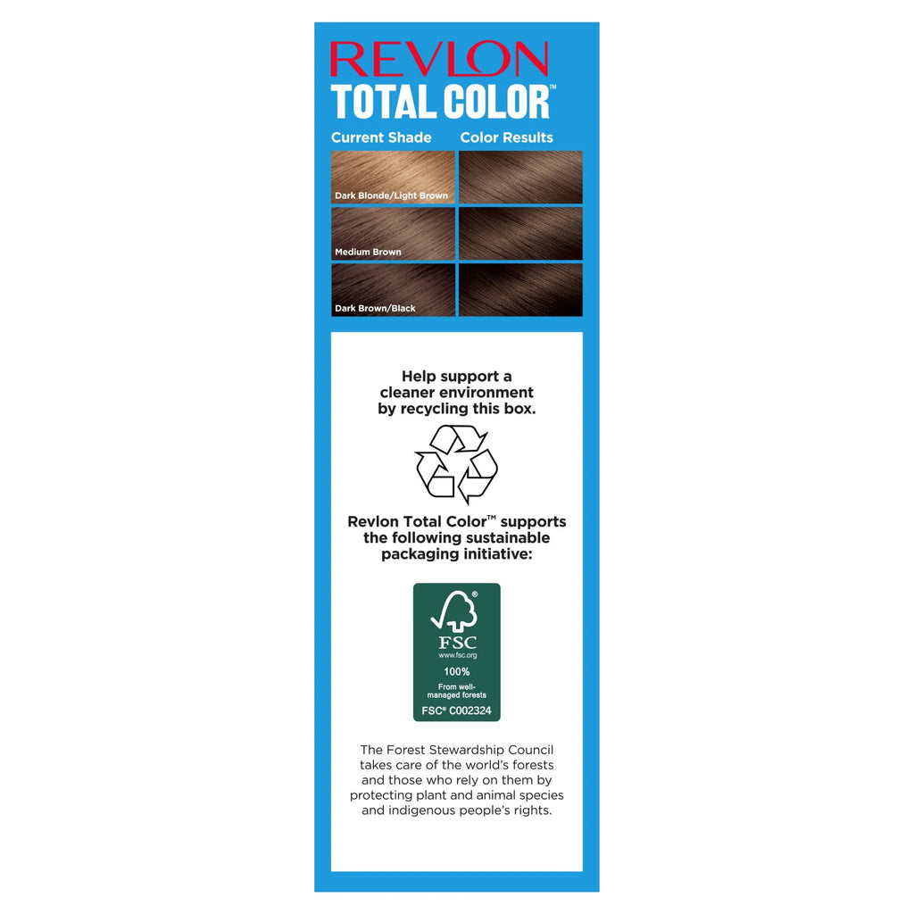 Permanent Hair Color, 100% Gray Coverage, 535 Medium Golden Mahogany, 5.94 fl oz T339929