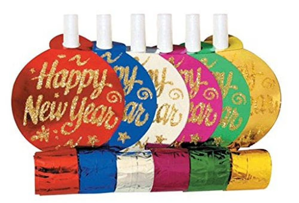 Assorted Party Blowers, 6 pk Z690