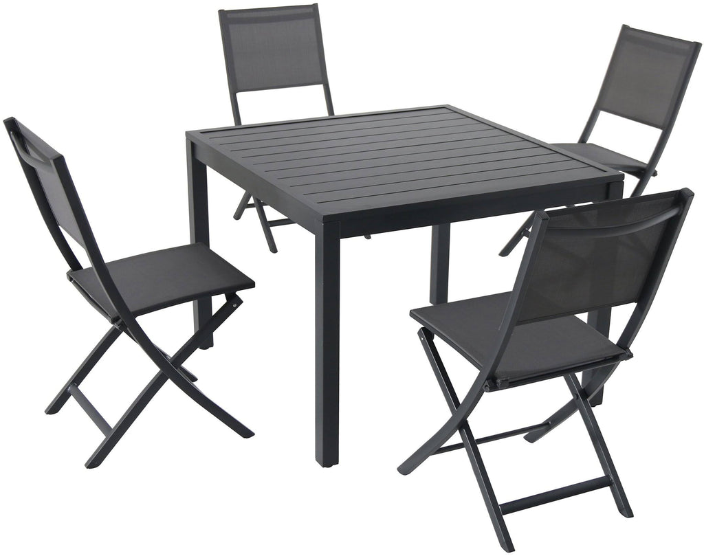 Aluminum 5 Piece Patio Dining Set H630
