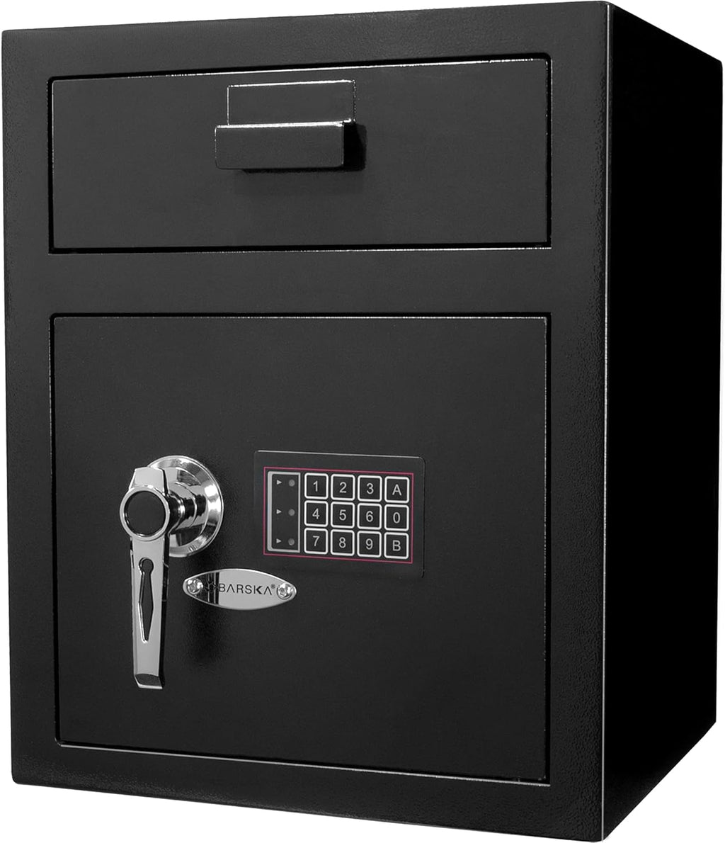 Digital Keypad Drop Safe with Front Load Drop Box H825607