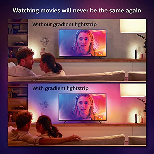 65" Smart TV Light Strip, Color-Changing LED Strip Lights L39738