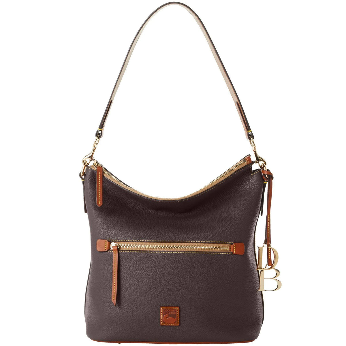Brown Pebble Large Sac F958