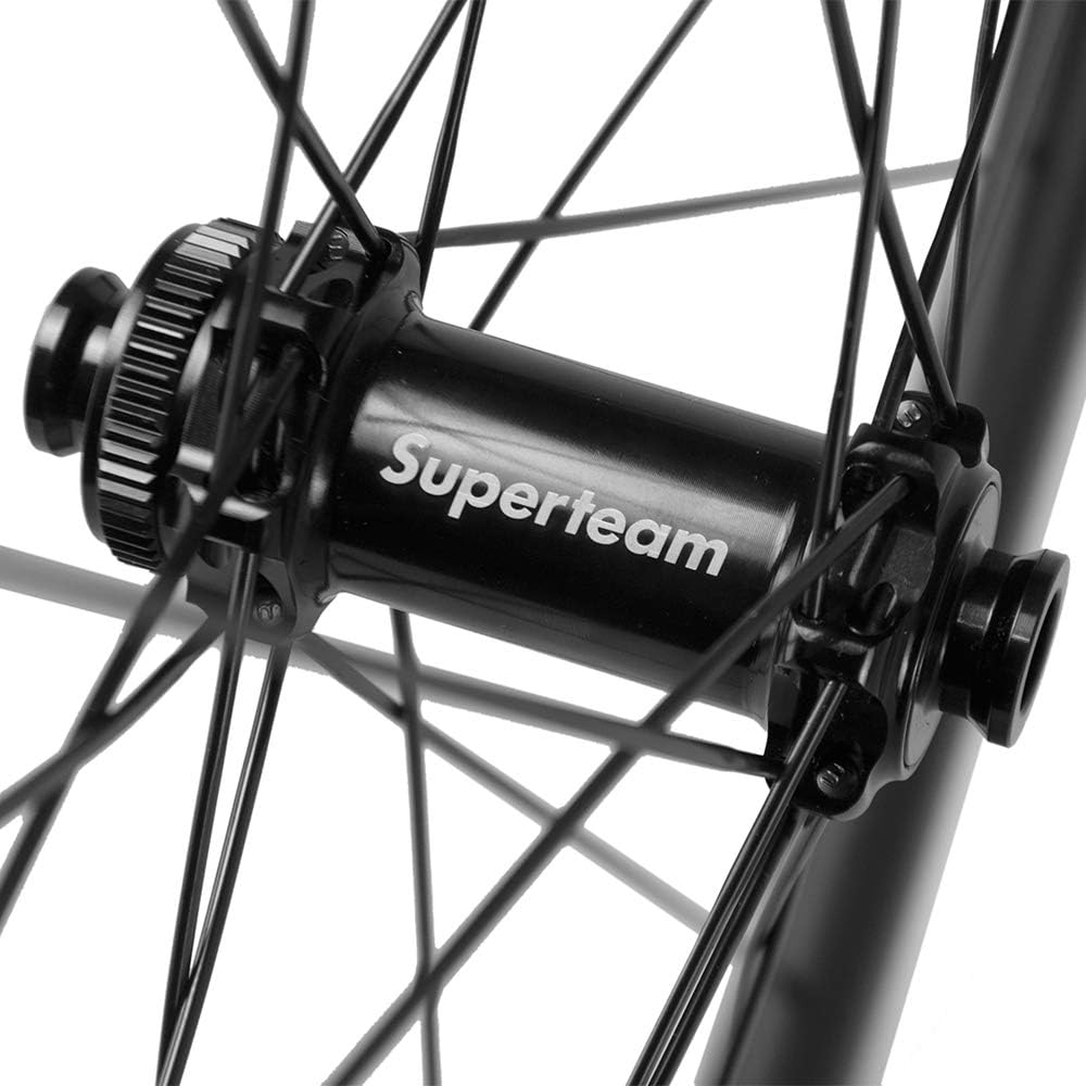 Carbon Disc Wheelset Clincher Center Lock Thru Axle G7259