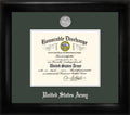 Army Discharge Frame Silver Medallion O806425