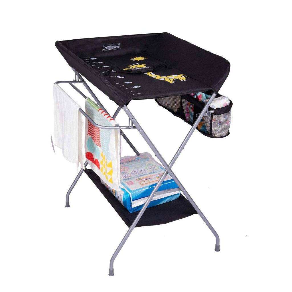 Pack of 2 Folding Baby Changing Table Diaper Station Nursery Organizer U3124