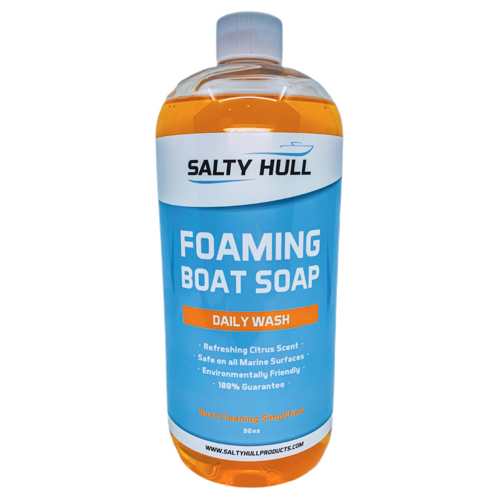 2 Bottles of Salty Hull Foaming Boat Soap T1437