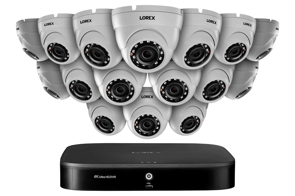 16 Dome 1080p HD Security Camera System 3TB DVR P728156
