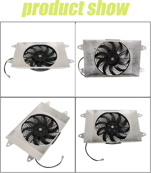 12V Radiator Cooling Fan Motor Assembly O38221