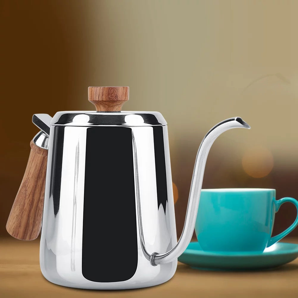 Stainless Steel Coffee Pot with Gooseneck Spout (350ml) Z25137