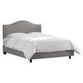 Linen Grey Nail Button Bed I366