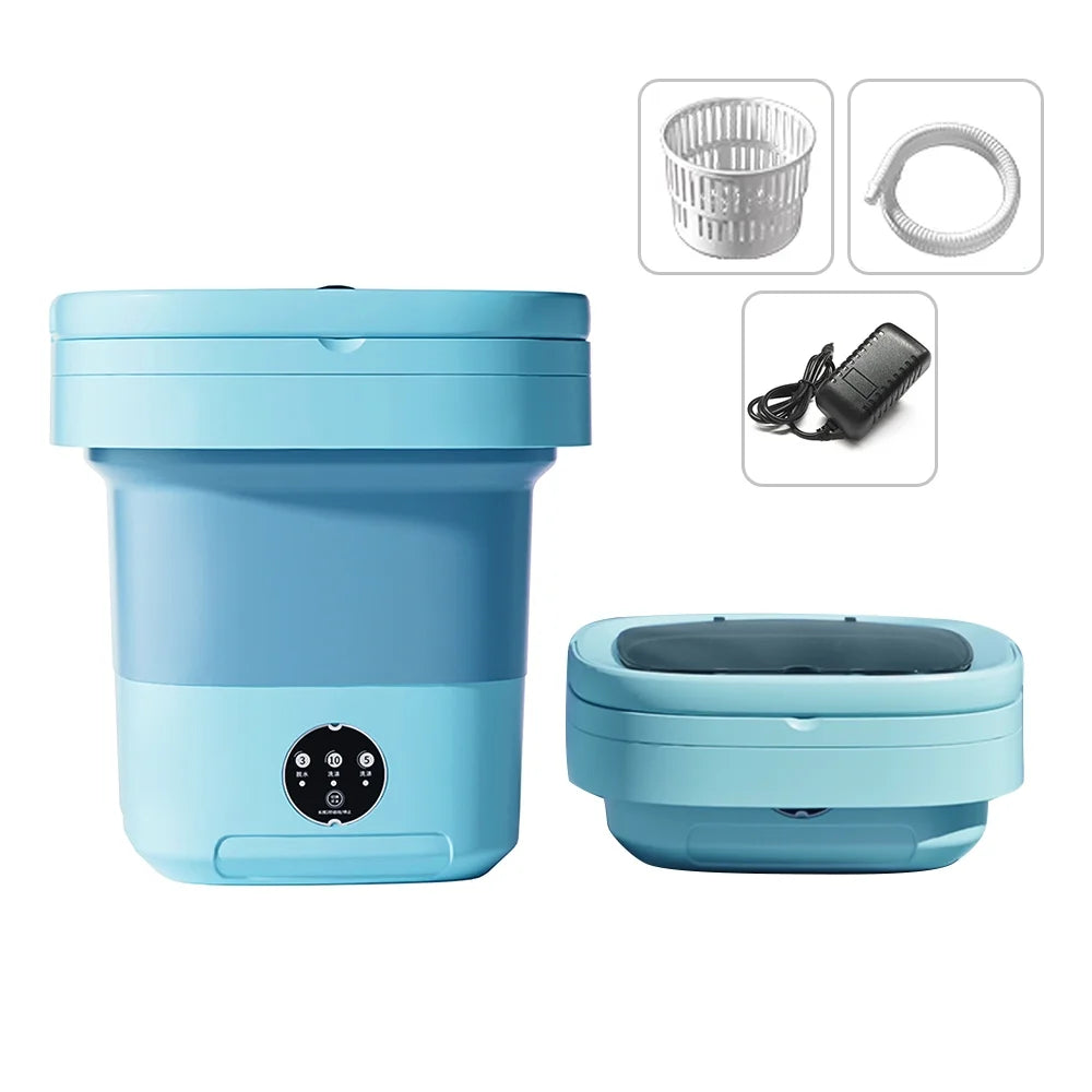 8L Portable Spin Dryer with Drain Hose V37576