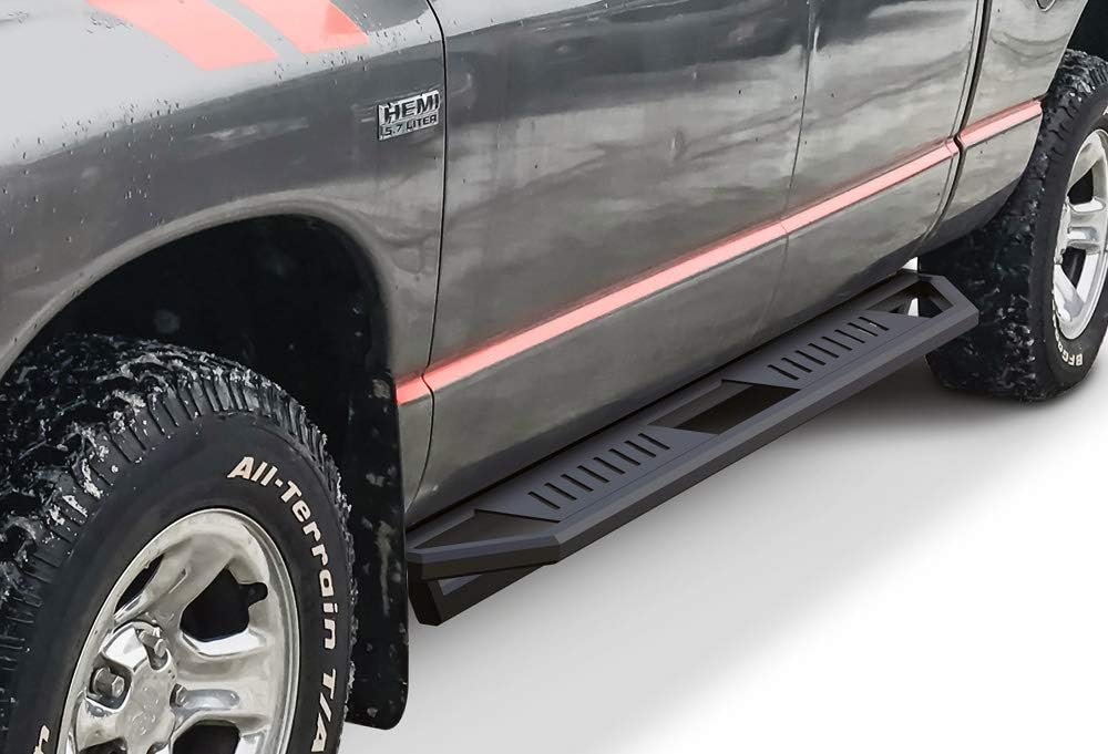 Aluminum Side Steps Nerf Bars for Dodge Ram 1500 Quad Cab 2002-2008 A41024