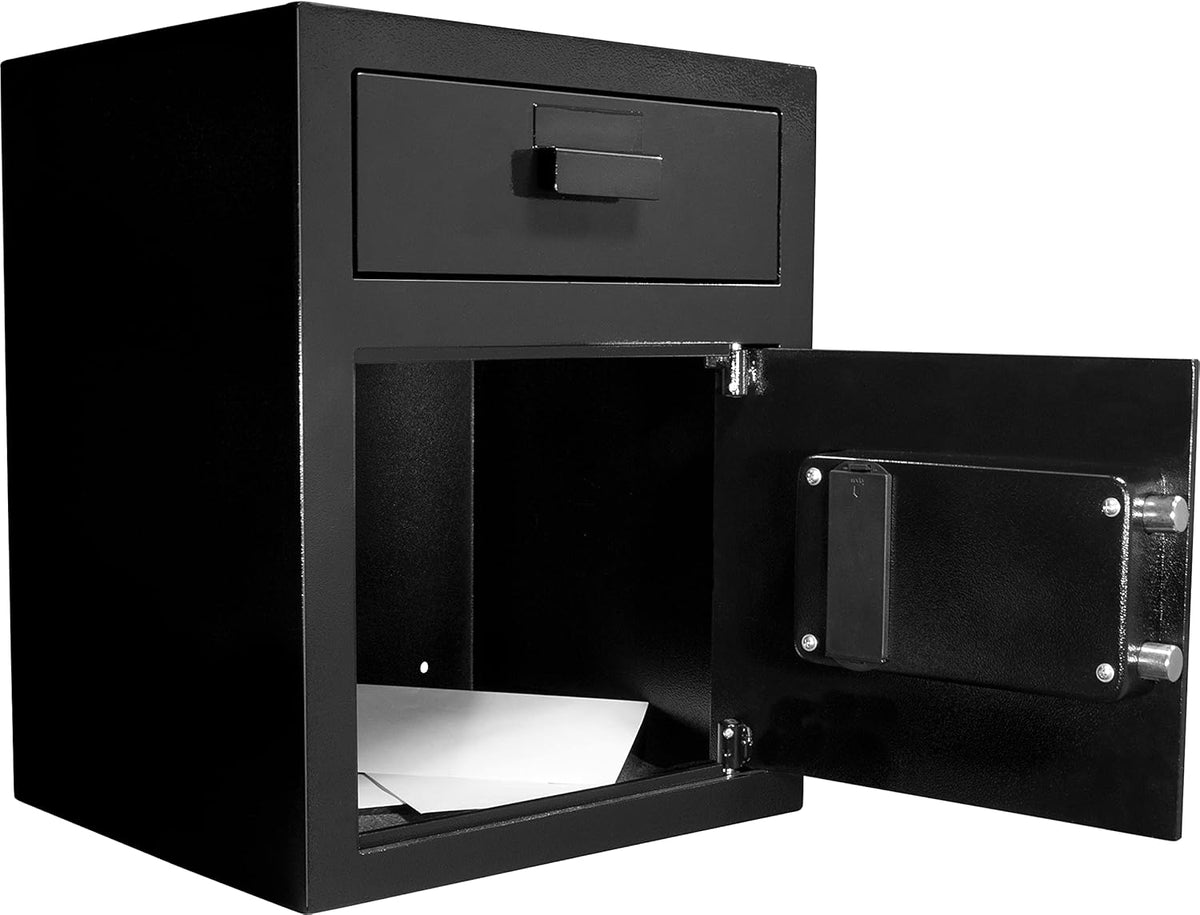 Digital Keypad Drop Safe with Front Load Drop Box H825607