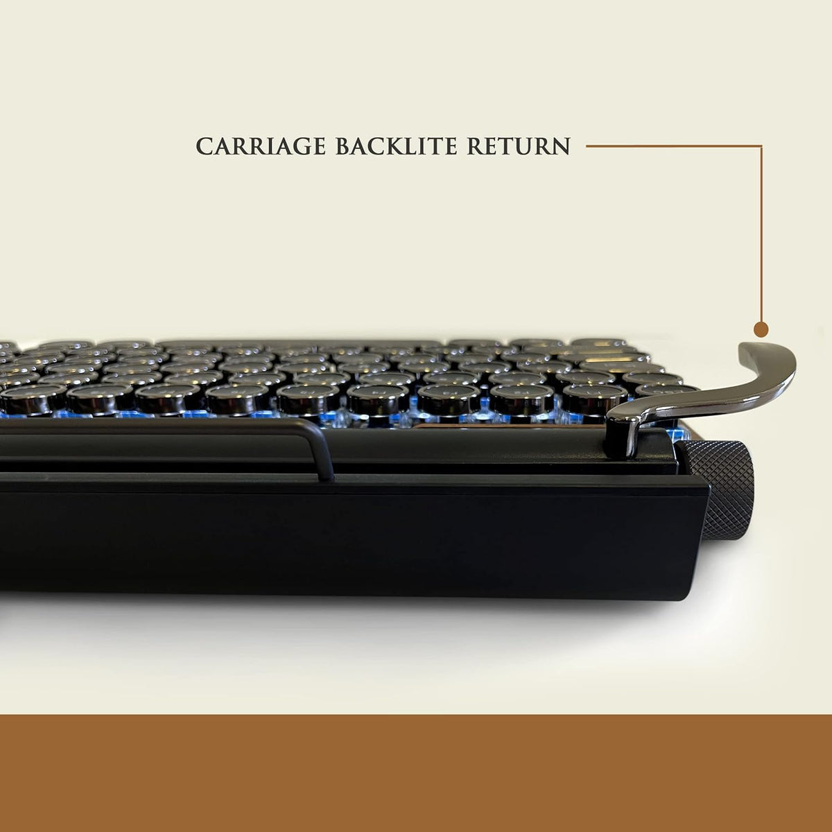 Wireless Mechanical Typewriter Keyboard G621