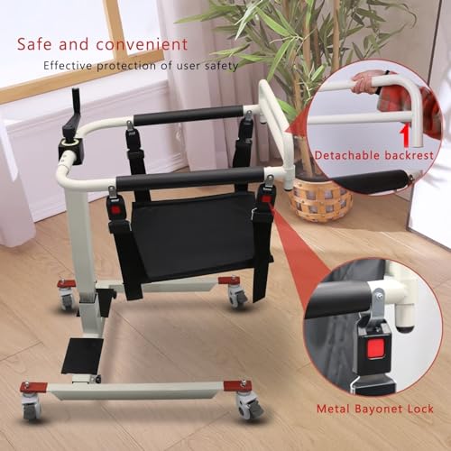 Load Capacity 220lbs Patient Lift Transfer Chair U66175