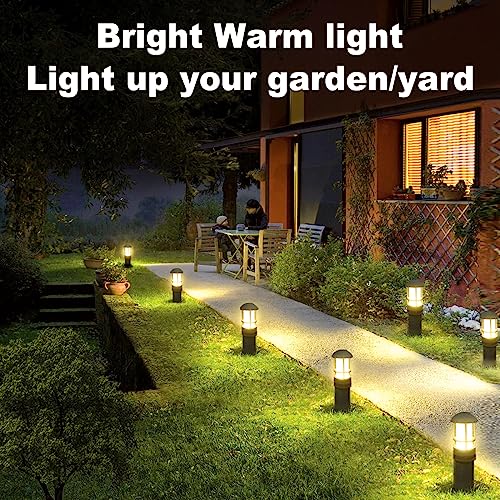 12-Pack 3W 12V Low Voltage Pathway Lights, Aluminum Housing, 5000K Cool White S792