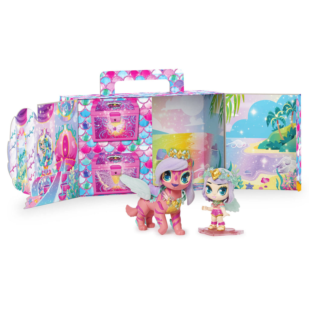 Radiant Roxy Pixie & Tigrette Glider Hatchimal Set X9534