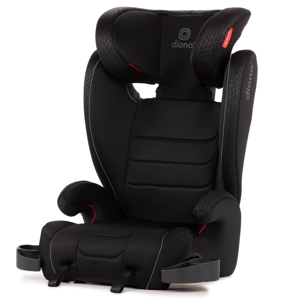 Black 2-in-1 Expandable Belt Positioning Booster Car Seat D255121