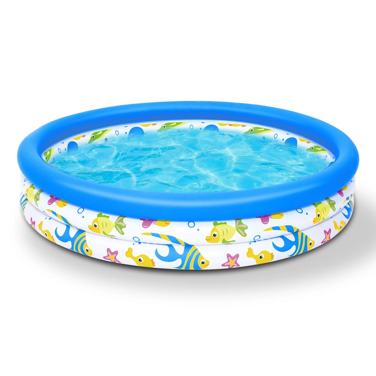 48x10in Inflatable Round Swimming Pool Q194