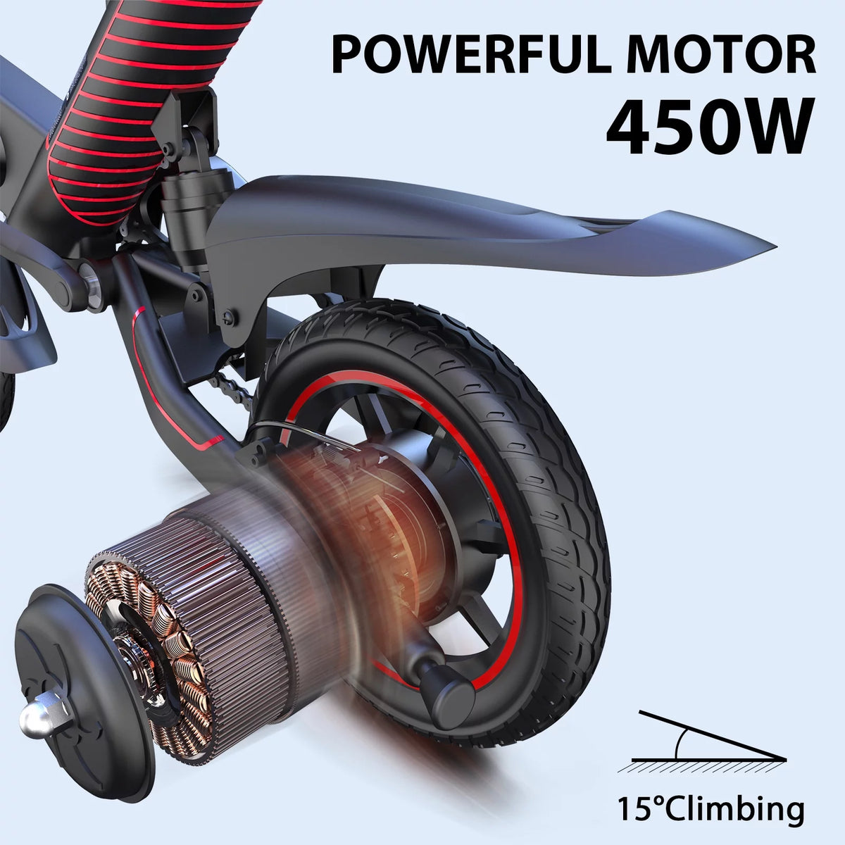 Folding Electric Bike 450W 36V 10.5AH R504950