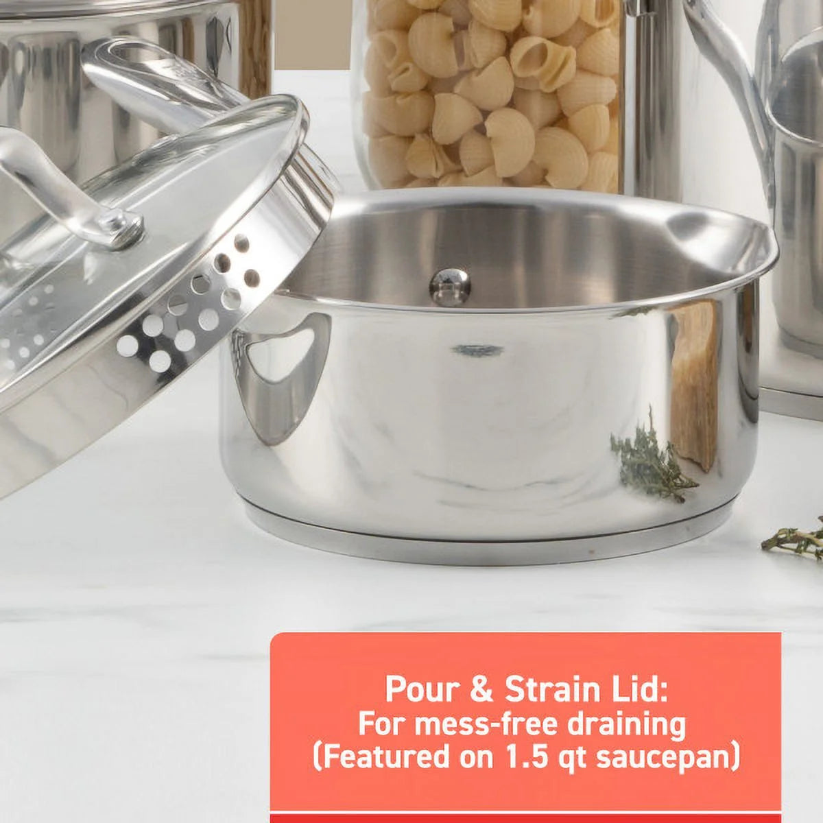 Stainless Steel 11-Piece Cookware Set P95027