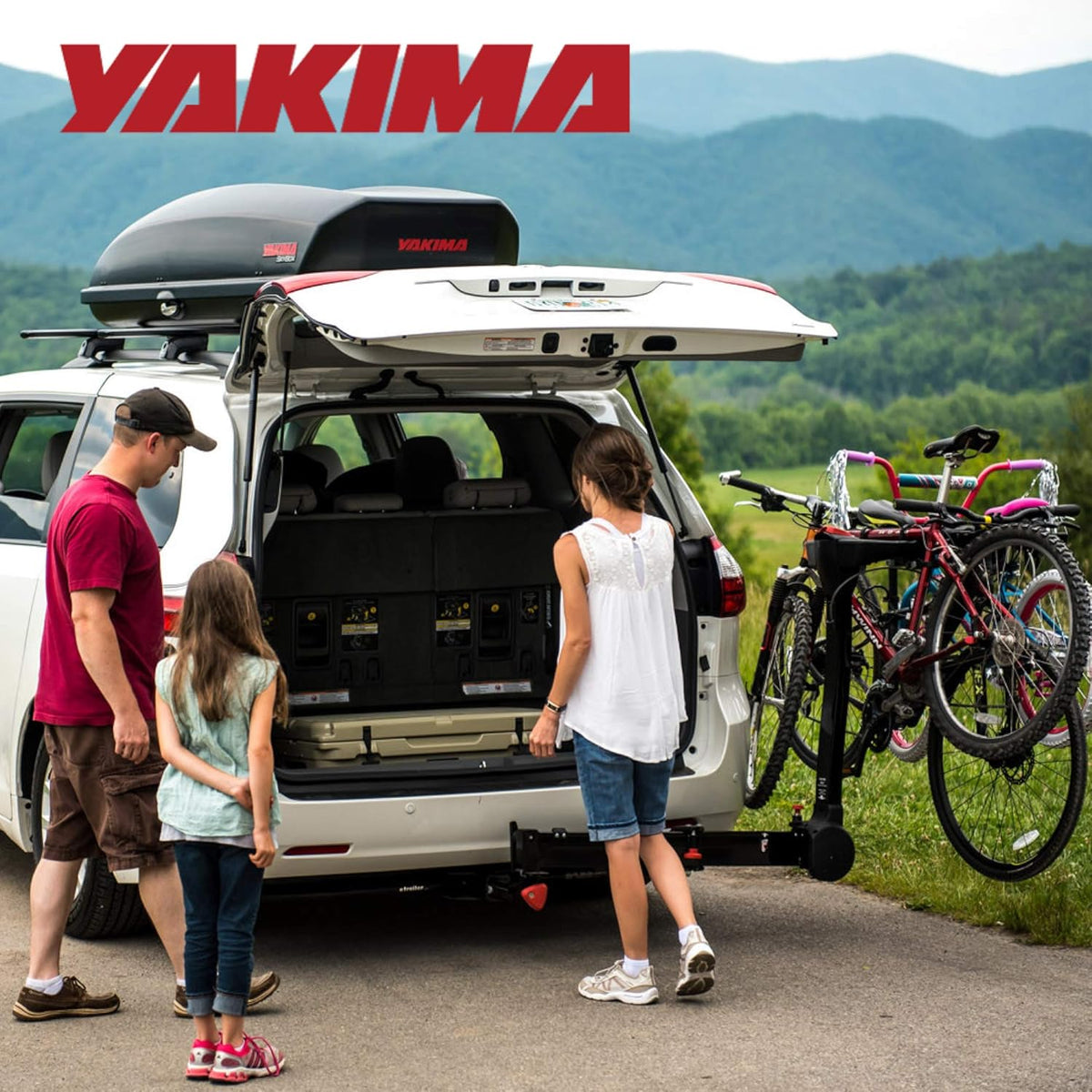 4 Bike Capacity Hitch Mount Bike Rack L126