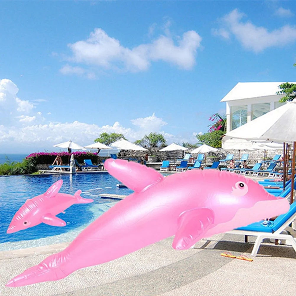 53cm Inflatable Dolphin Fish Beach Swimming Pool Toy X75810