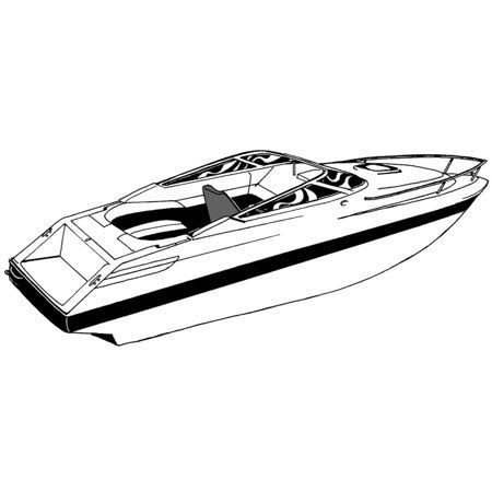 V-Hull Boats Cover 22&6 x 102 inch T5014