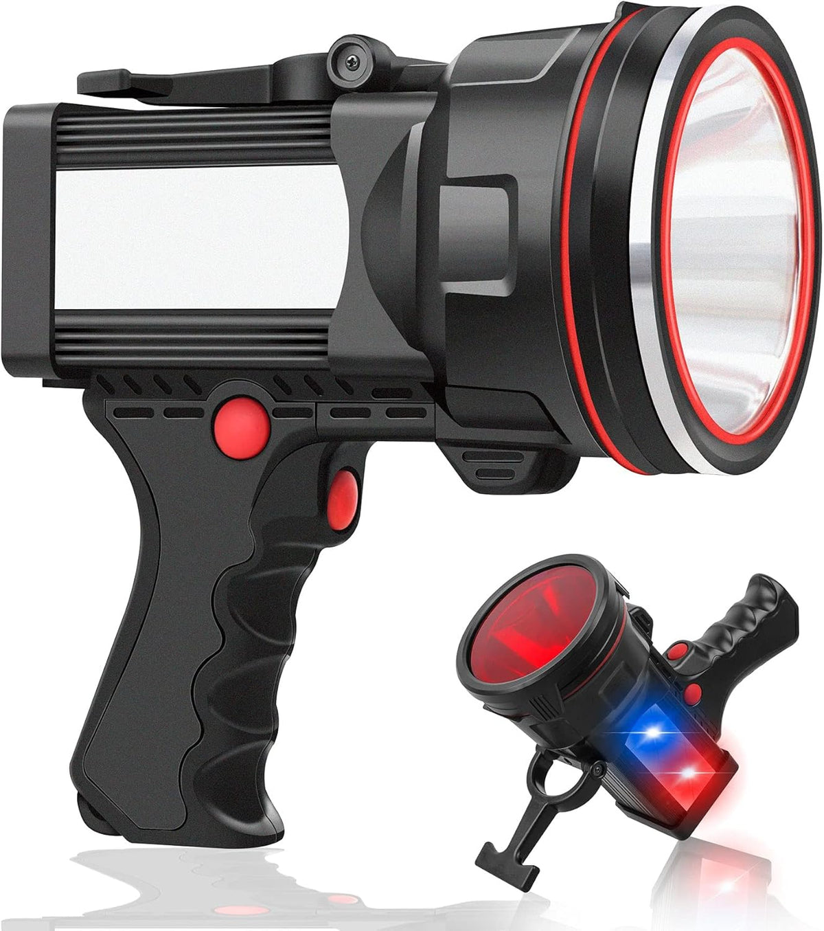 Rechargeable 10000 High Lumens LED Spotlight Y643