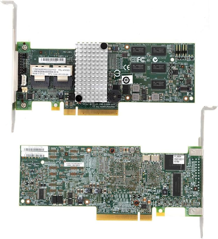 6 Gbps SAS/SATA RAID Controller Card Pack of 2 P93936